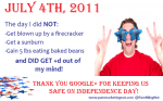 Google+ July 4th Indpendence Day 2011