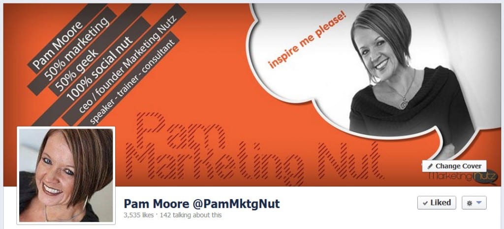 facebook cover image pam marketing nut