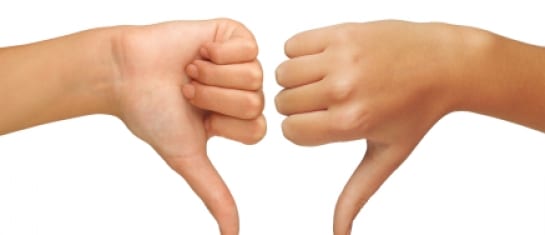 social media audience doesn't like you