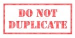 Do Not Duplicate Stamp social media blog copyright best practices