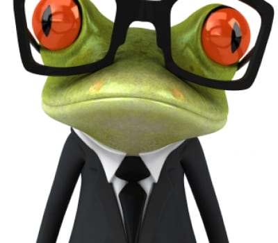 be your own social media frog