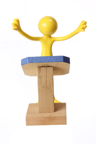 social media training speaking photodune 3095418 miniature figure on rostrum xs Dear Social Media Leaders, Practice What You Preach and #BeHuman!