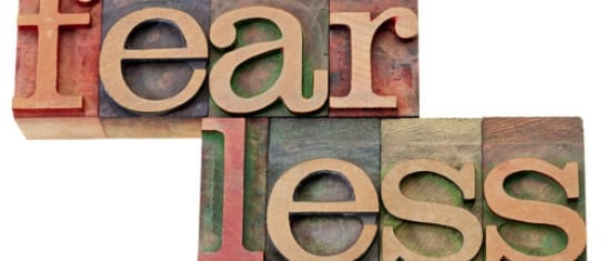 let go of fear in life and business