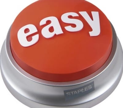 social media easy button