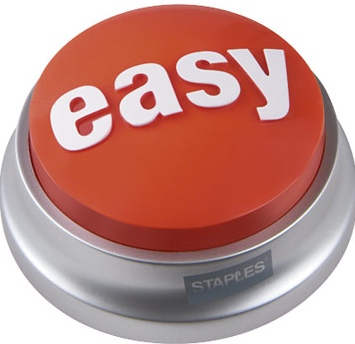 Social Media Easy Button... or Not!? | The Marketing Nut