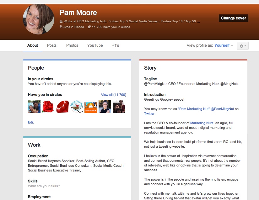 google plus about section changes tabs blog Google+ Gets a Refresh: Super Size Cover Image, Local Review Tab & More