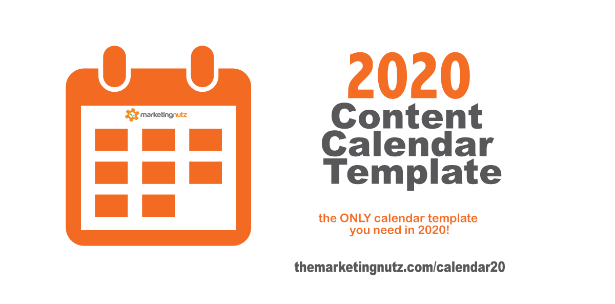 Free Downloadable Calendar Template from www.pammarketingnut.com