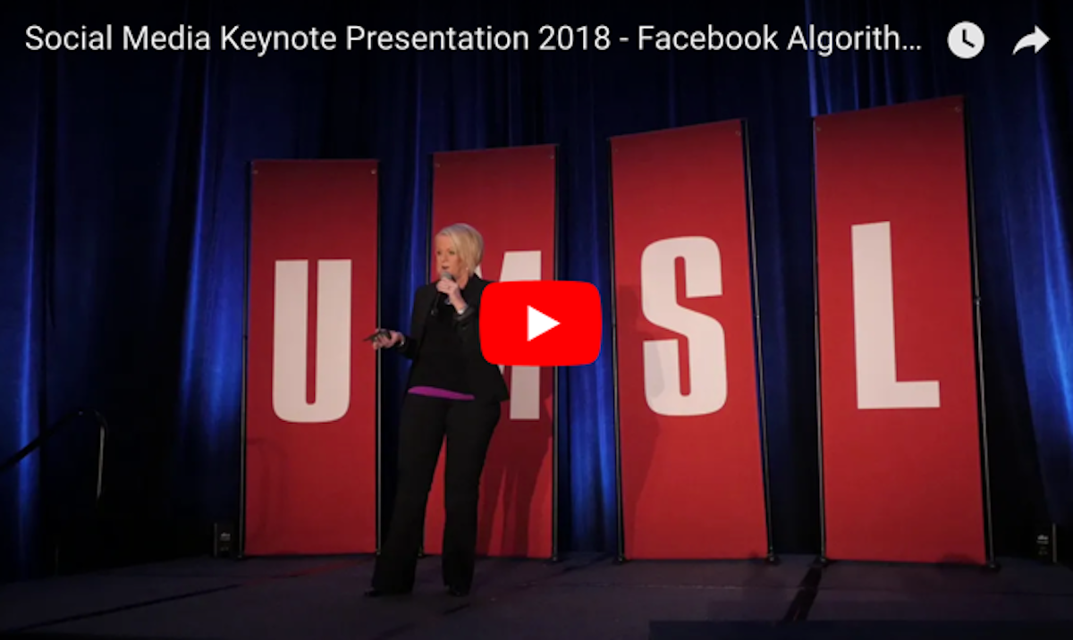 Social Media Keynote Presentation 2018 Pam Moore Midwest Digital Marketing Conference MDMC