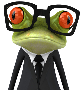 be your own social media frog