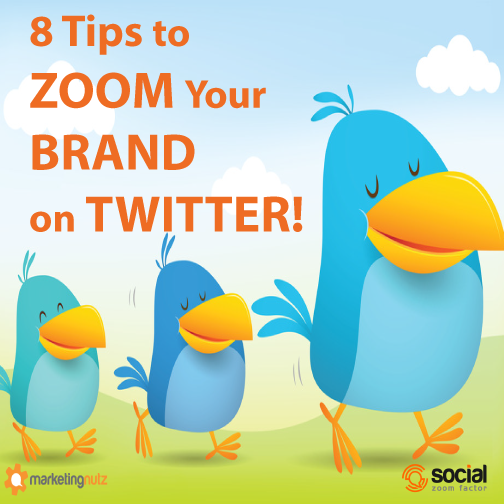 zoom your brand using twitter